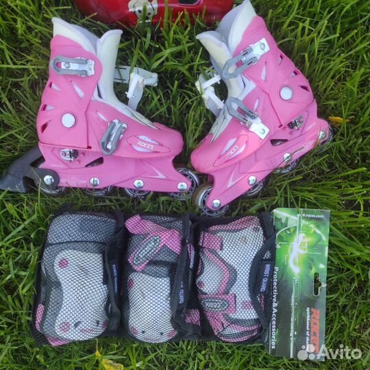 Ролики с экипировкой