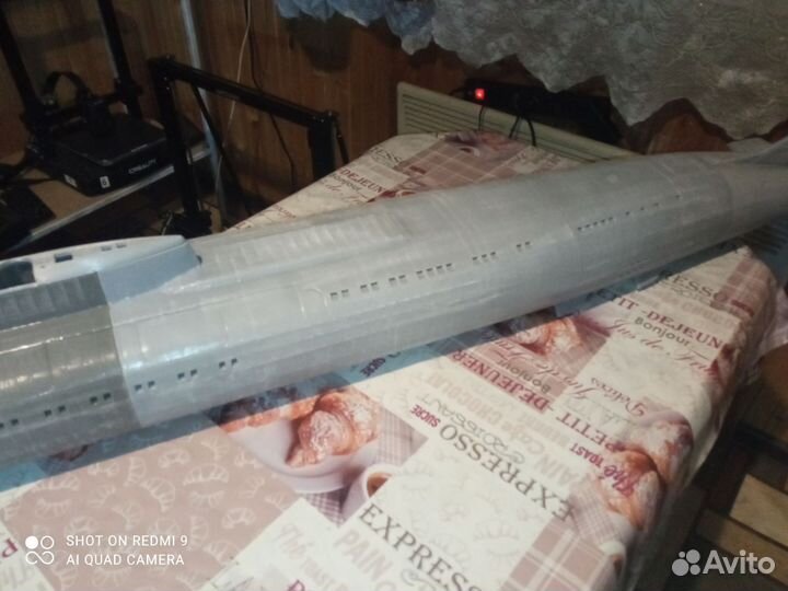 Модель подводной лодки К-141 Курск