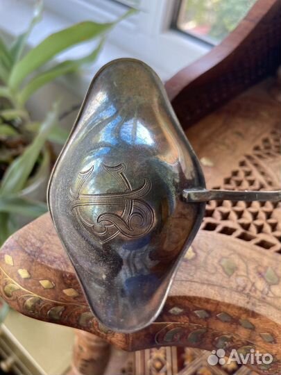 Половник старинный антиквариат