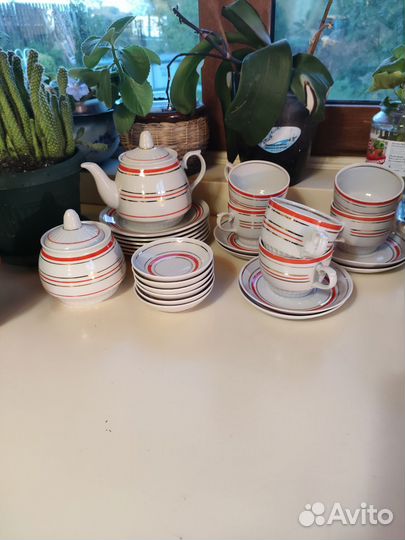 Сервиз чайный радиоволны СССР