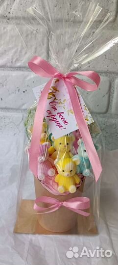 Букет мишек, животные