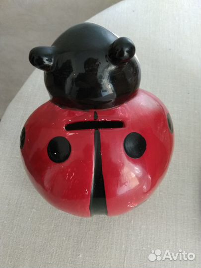 Божья коровка статуэтка б/у