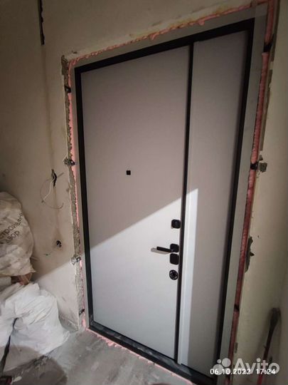 Установка входных металлических дверей