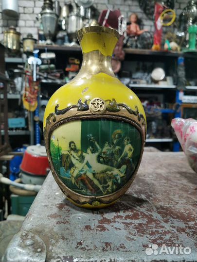 Ваза латунь