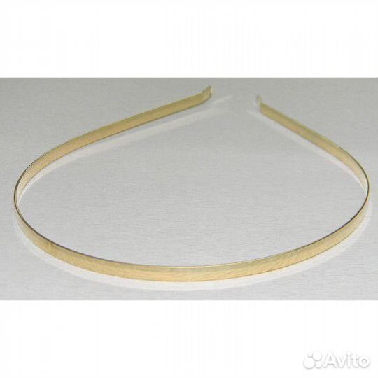 Ободок на голову металлический основа