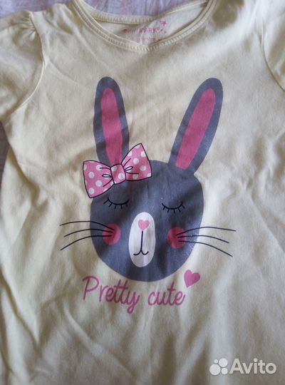 Футболка детская для девочки 110