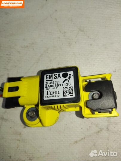 Датчик удара Opel Astra H 2006 24460761