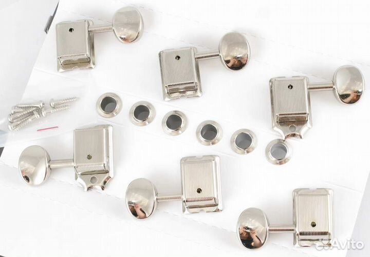 Gotoh SD91-05M-N-L6 колки, никель, 6 в линию