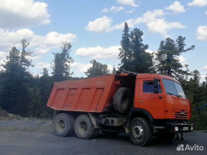 Услуги камаз самосвал