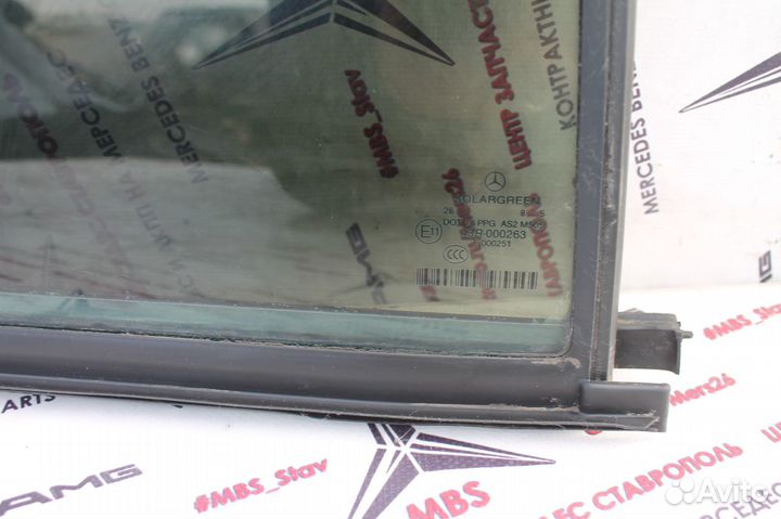 Форточка двери зп W221 Mercedes