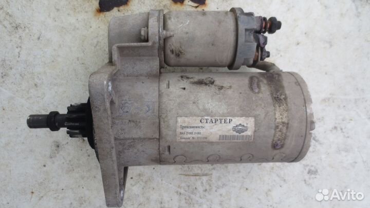 Стартер ваз 2108 2115 2114