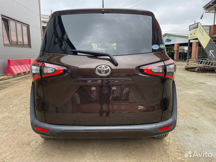 Toyota Sienta 1.5 CVT, 2018, 87 000 км