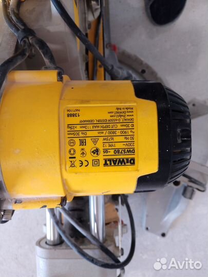 Торцовочная пила dewalt dws 780