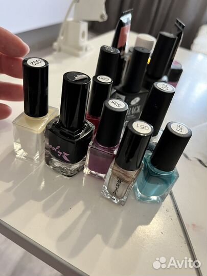 Набор гель-лаков и декора