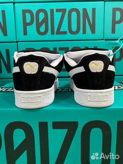 Puma Suede XL Черные оригинал Poizon