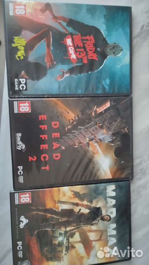 DVD диски с играми