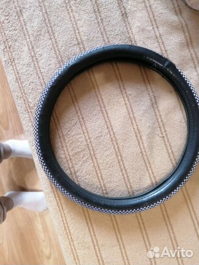 Оплетка на руль со стразами