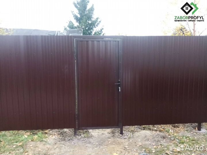 Ворота под ключ / Заборы из профлиста