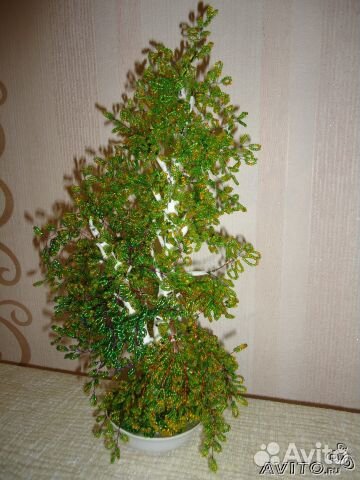 Деревья из бисера