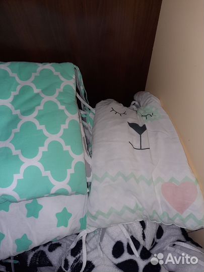 Детская кроватка круглая овальная