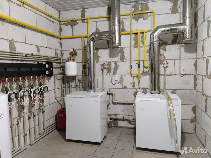 Монтаж Отопление