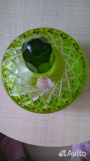 Хрустальная ваза