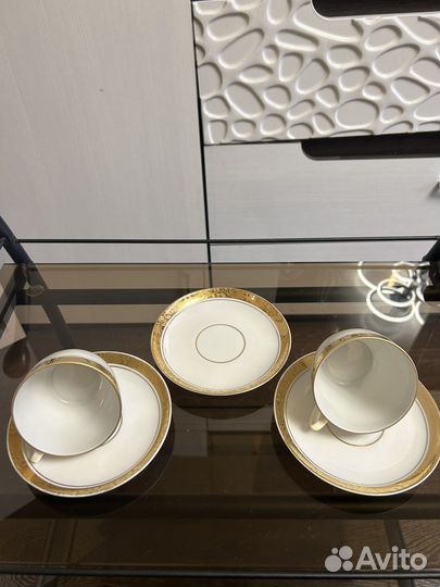 Чайная пара лфз костяной фарфор