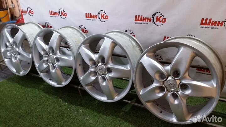 4195) К-кт дисков ориг литых R18 porsche 5х130