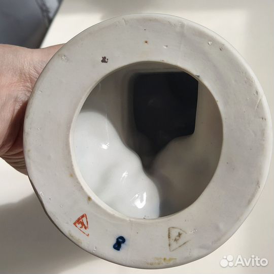 Статуэтка Конькобежка Гжель