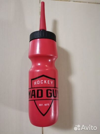 Бутылка для воды хоккейная