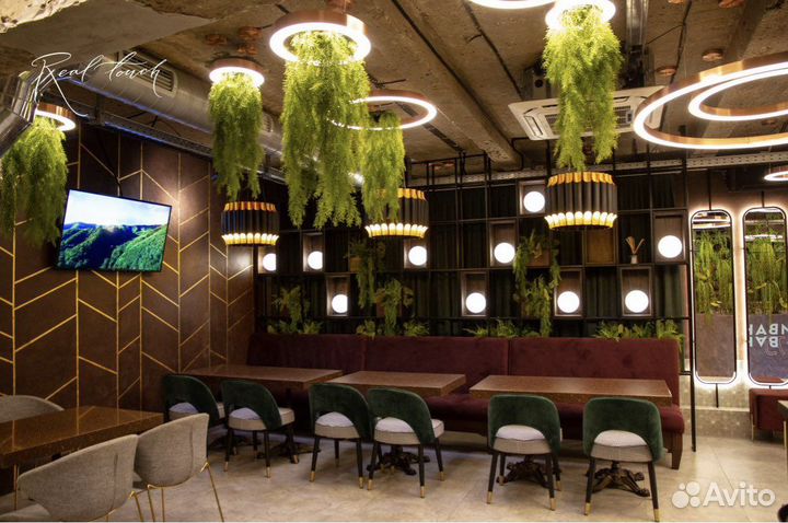 Искусственные растения папоротник/лиана