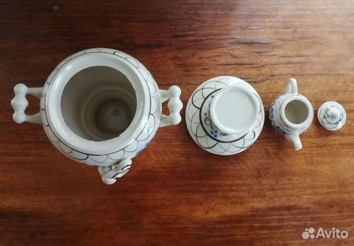 Самовар фарфоровый СССР