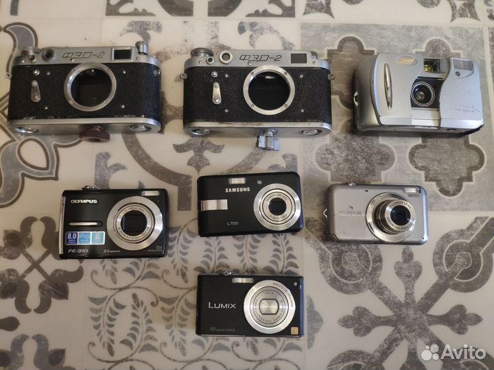 Фотоаппарат лот ремонт запчасти донор