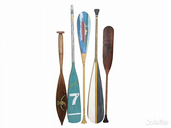 Весло декоративное деревянное