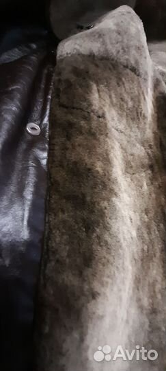 Дубленка натуральная мужская 48