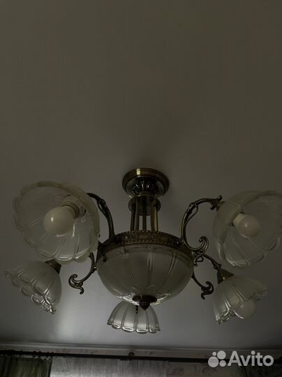 Люстра хрустальная