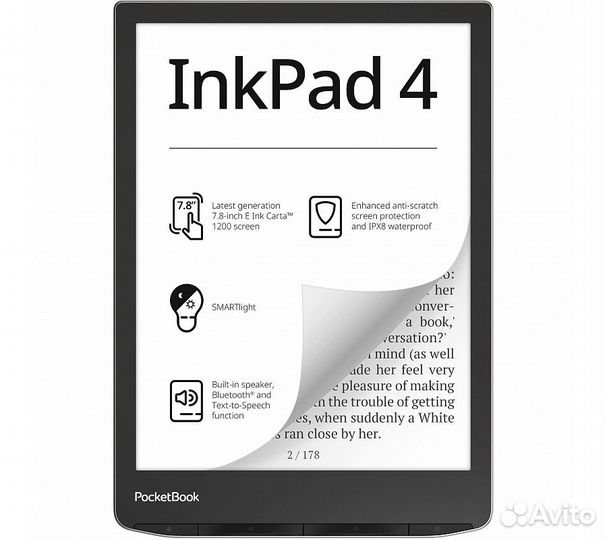 Электронная книга PocketBook 743G InkPad 4