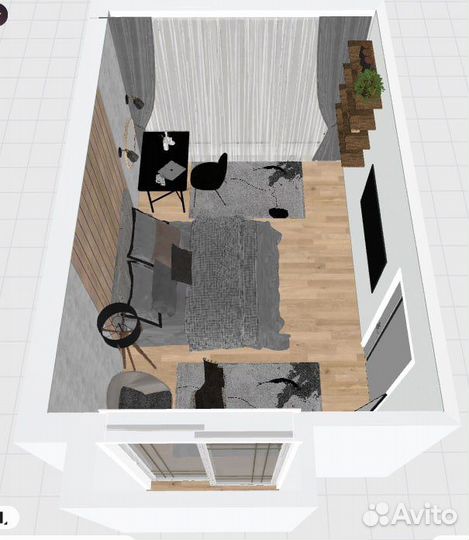 3 D визуализация интерьера/дизайн