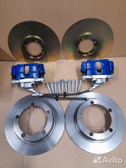 Задние дисковые тормоза на ниву