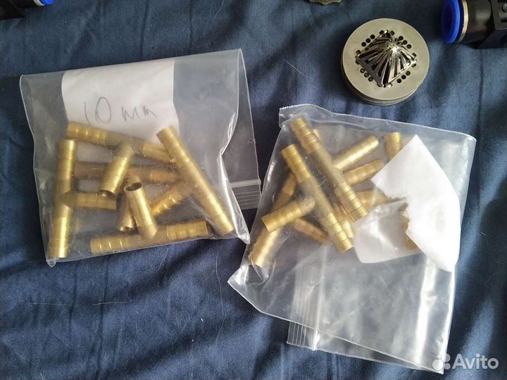 Кран игольчатый, быстросъёмы, дивертор, тройник