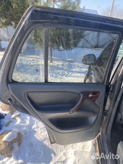 Двери Mercedes ML W163 черный