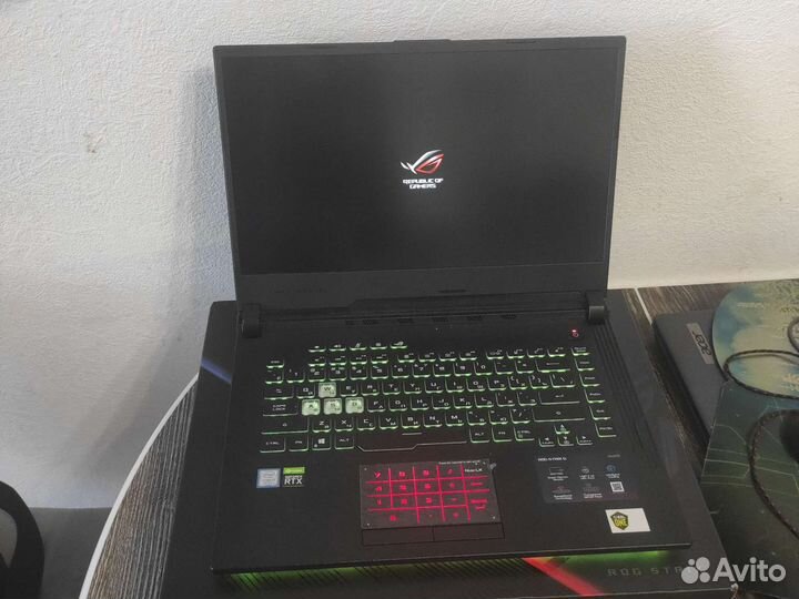 Игровой ноутбук asus rog strix gl531gw-AL214