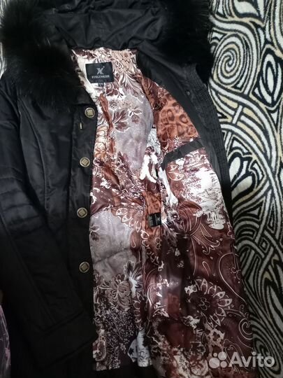 Пуховик зимний женский 42 44