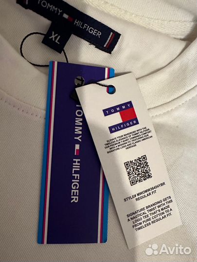 Tommy hilfiger XL футболка мужская