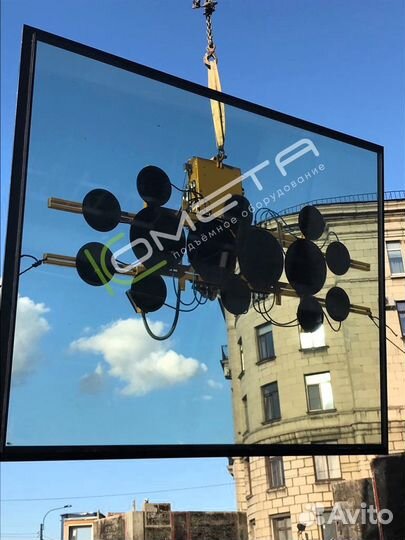 Вакуумный захват для сэндвич-панелей и стекла