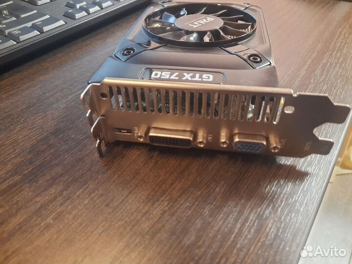 Palit GTX750 с дефектом