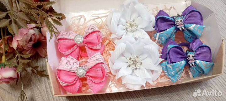 Бантики,заколки для модниц