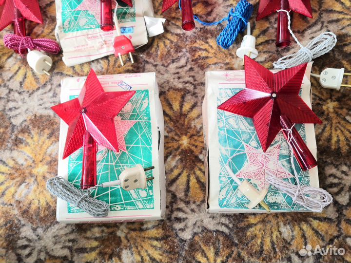 Звезда на ёлку СССР