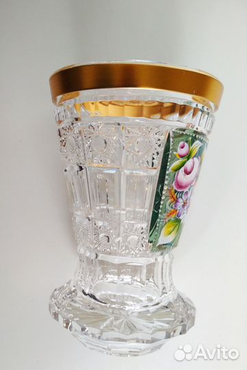 Ваза хрусталь bohemia