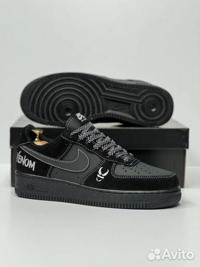 Nike AF1: Зимний Черный Люкс - Удобство и Стиль